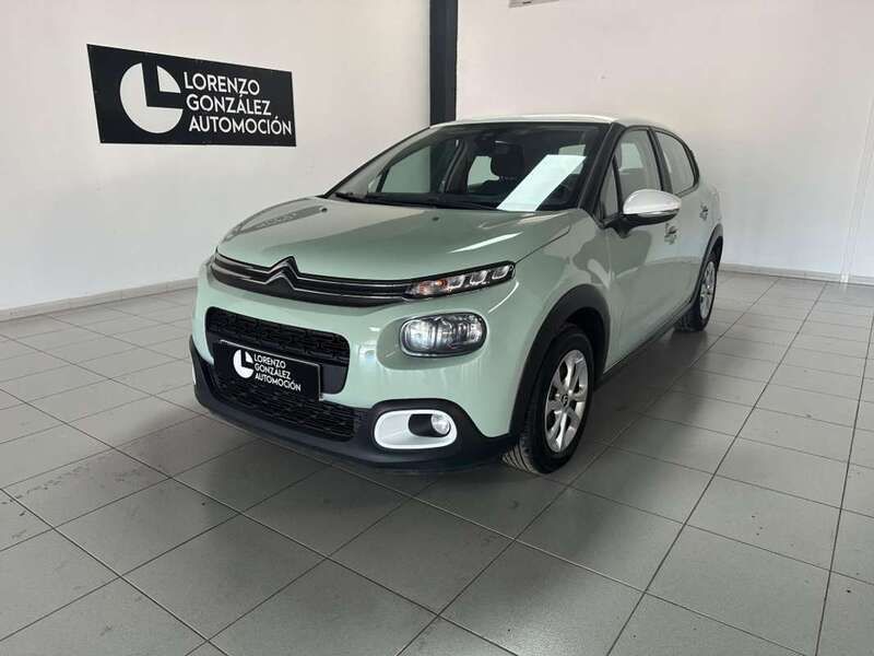 Usado Citroën C3 Feel 82 CV (60 kW) 2018 Verde Utilitario