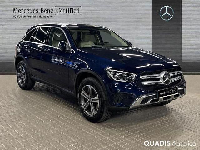 Usado Mercedes GLC200 197 CV (144 kW) 2022 Azul cavansita SUV