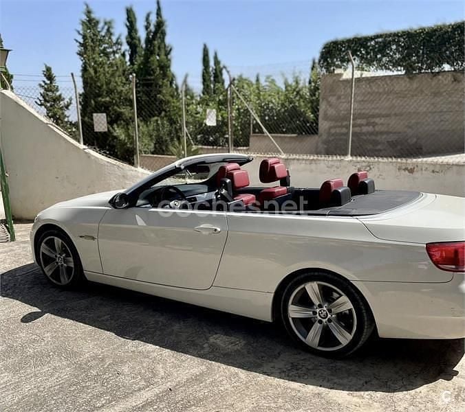 Blanco Usado 2009 BMW 320 Cabriolet Descapotable | 12.450 € (Precio justo) - Imagen 1/4