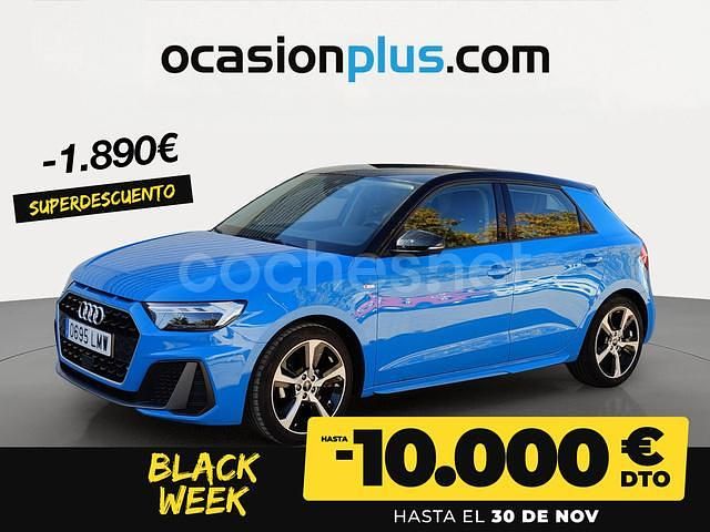 Azul Usado 2021 Audi A1 Sportback S-Line Utilitario | 20.800 € (Un poco caro) - Imagen 1/4