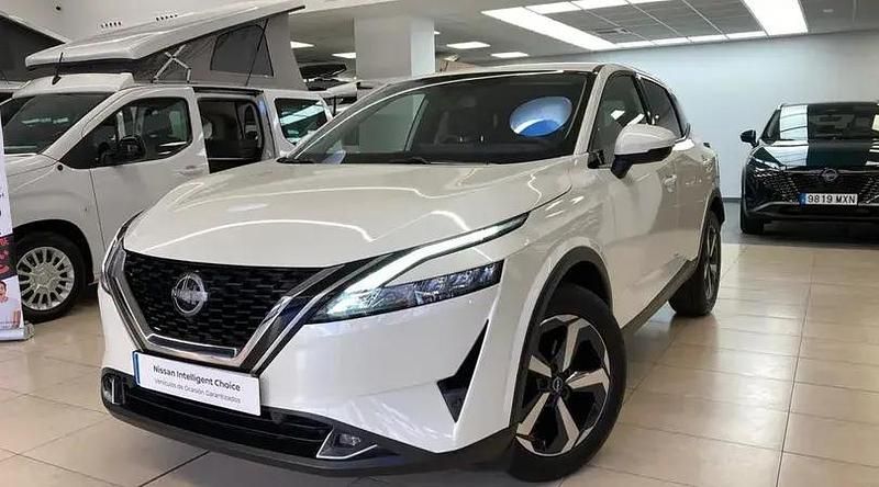 Lunar white Usado 2024 Nissan Qashqai N-Connecta SUV | 27.890 € (Precio justo) - Imagen 1/4