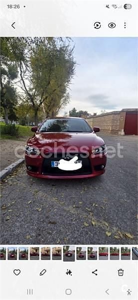 Granate Usado 2010 Mitsubishi Lancer Sportback Invite Berlina | 4500 € (Precio justo) - Imagen 1/4