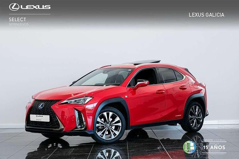 Rojo Usado 2021 Lexus UX 250h Sport Line SUV | 29.400 € (Caro) - Imagen 1/4