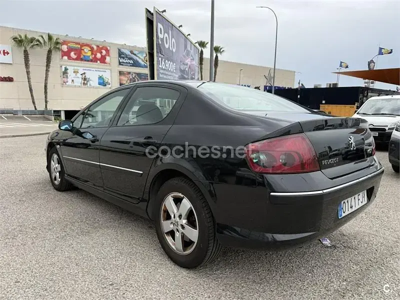Usado Peugeot 407 Sport 110 CV (80 kW) 2007 Negro Berlina