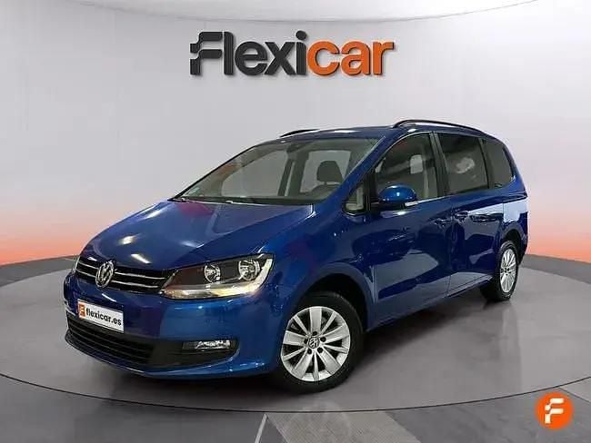Begagnad VW Sharan Edition 150 HK (110 kW) 2018 Blå Minibuss