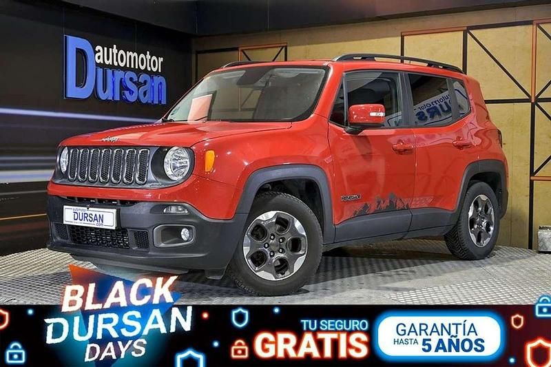 Rojo Usado 2018 Jeep Renegade Longitude SUV | 12.390 € (Precio justo) - Imagen 1/4