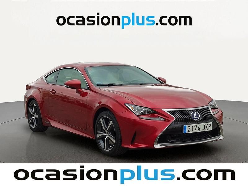 Usado Lexus RC300h Executive Line 223 CV (164 kW) 2017 Rojo Coupe