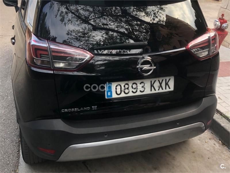 Usado Opel Crossland X Excellence 110 CV (80 kW) 2019 Negro SUV