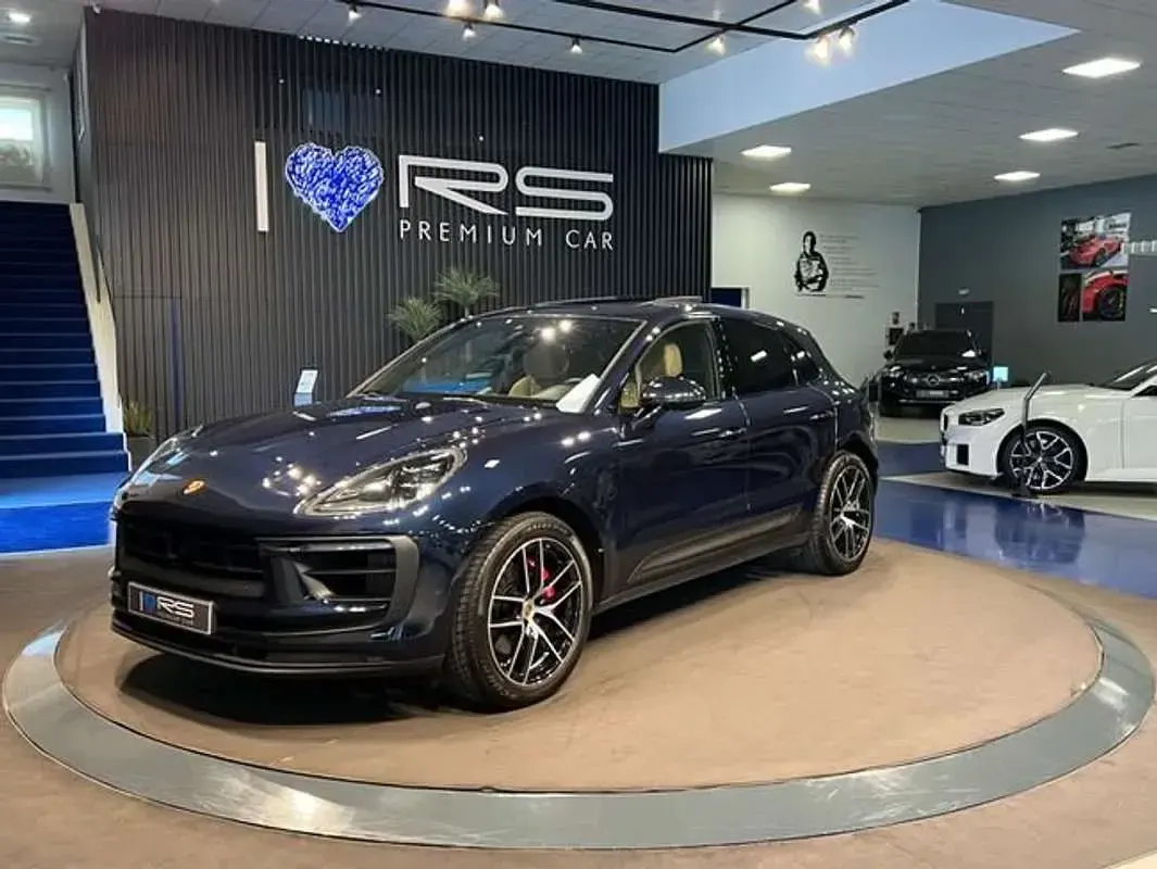 Usado Porsche Macan 381 CV (280 kW) 2022 Azul SUV