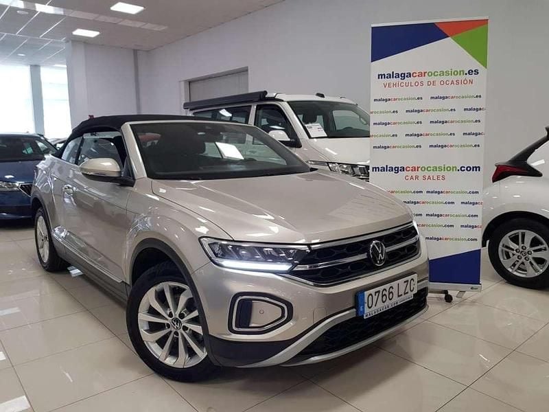 Beige Usado 2022 VW T-Roc Cabriolet Style Descapotable | 26.900 € (Super precio) - Imagen 1/4
