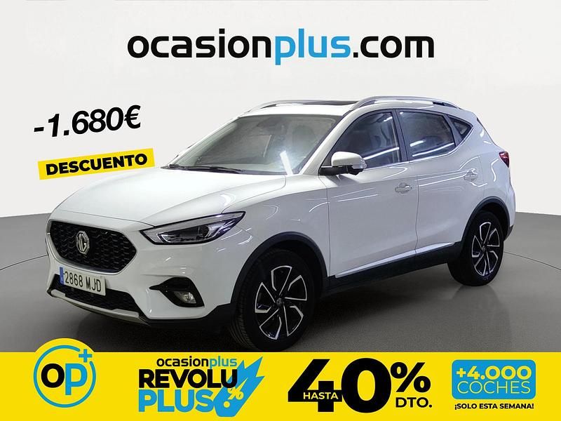 Usado MG ZS Luxury 111 CV (81 kW) 2023 Blanco SUV