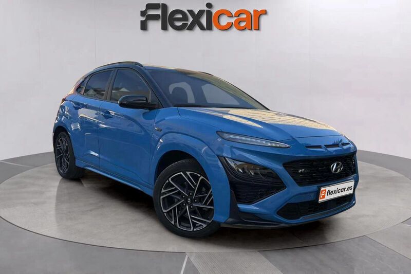 Azul Usado 2022 Hyundai Kona N Line SUV | 16.190 € (Precio justo) - Imagen 1/4