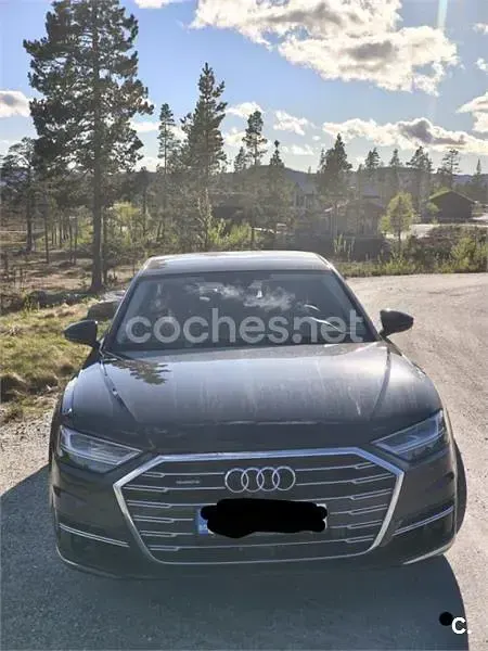 Usado Audi A8L Premium 286 CV (210 kW) 2018 Negro Berlina