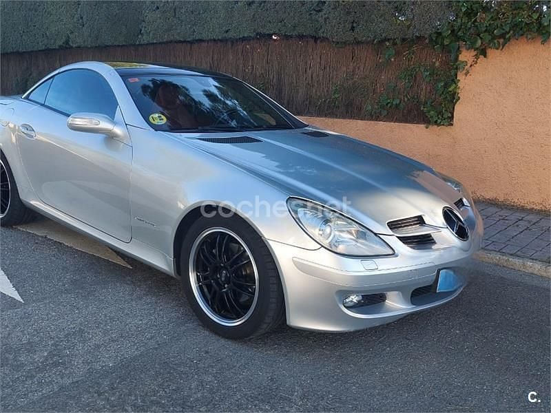 Usado Mercedes SLK200 163 CV (119 kW) 2005 Blanco Descapotable