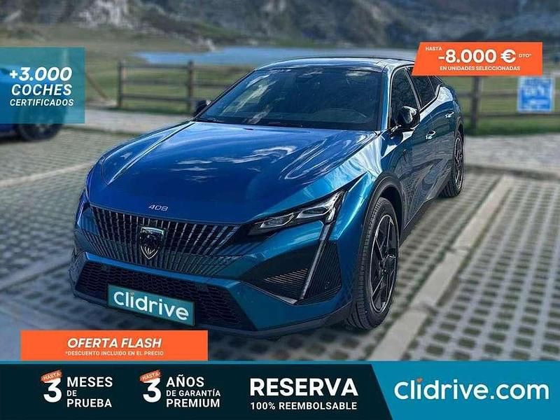 Usado Peugeot 408 Allure 131 CV (96 kW) 2023 Azul SUV