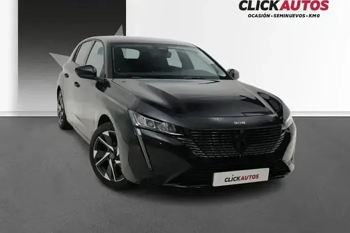 Usado Peugeot 308 Allure 130 CV (95 kW) 2024 Negro