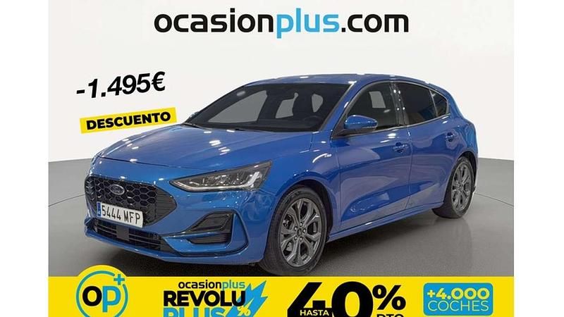 Usado Ford Focus ST-Line 125 CV (91 kW) 2023 Azul Utilitario