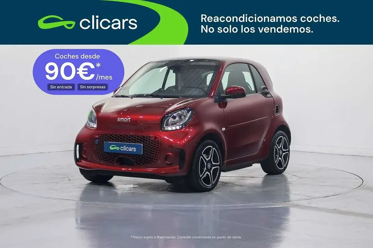 Usado Smart ForTwo Coupé Pulse 60 kW (82 CV) 2022 Rojo Coupe