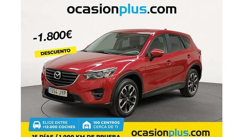 Rojo Usado 2017 Mazda CX-5 Edition SUV | 17.290 € (Buen precio) - Imagen 1/1
