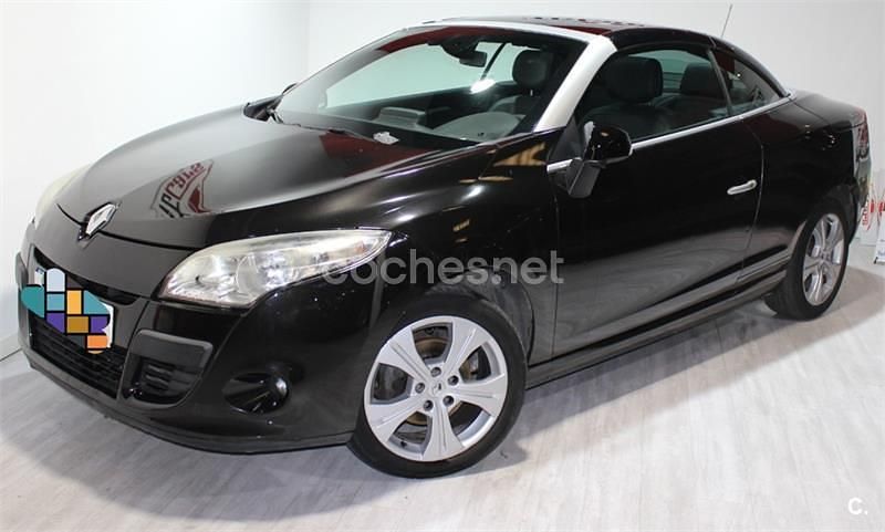 Usado Renault Mégane Cabriolet Dynamique 110 CV (80 kW) 2010 Negro Descapotable