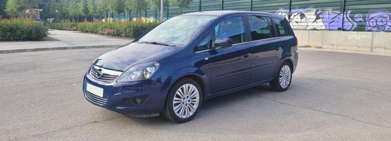 Azul Usado 2011 Opel Zafira Cosmo Monovolumen | 6500 € (Precio justo) - Imagen 1/4