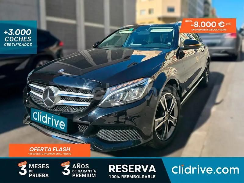 Negro Usado 2017 Mercedes C250 Berlina | 17.990 € (Precio justo) - Imagen 1/4