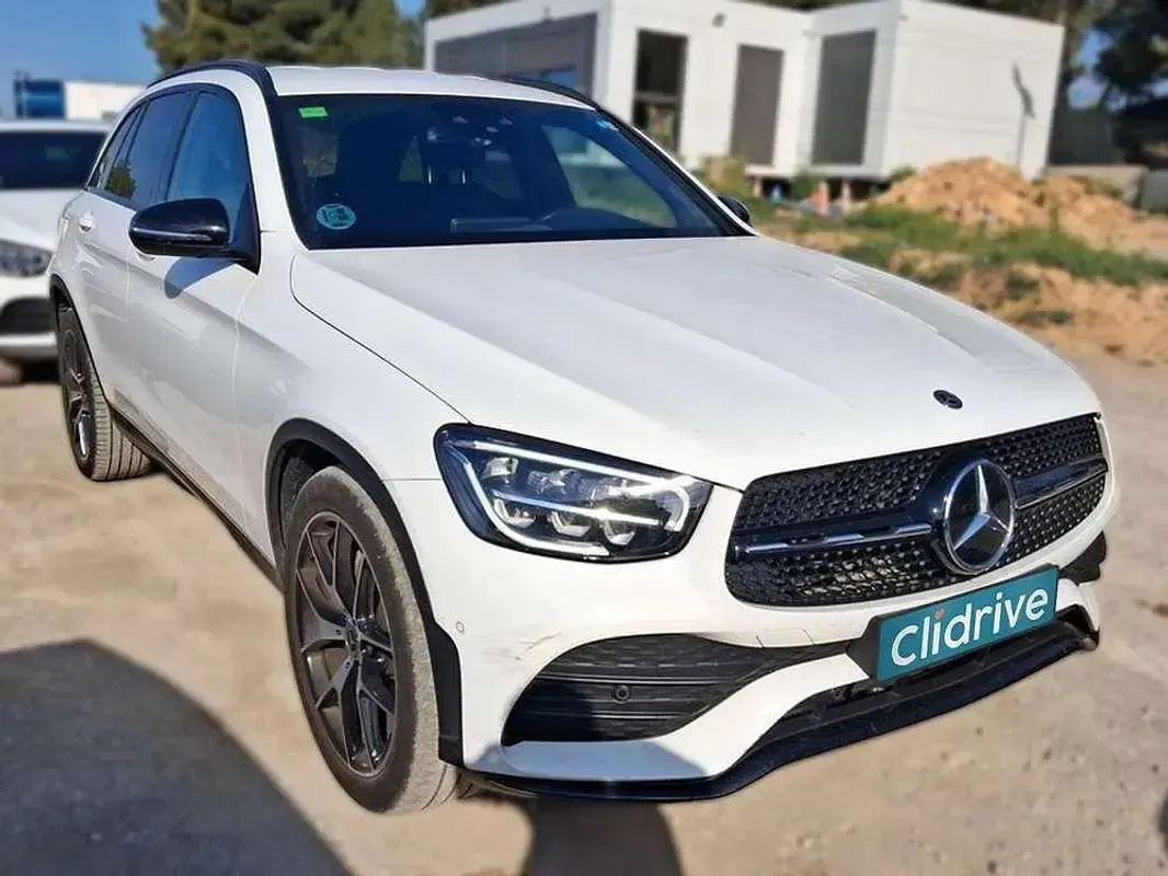 Usado Mercedes GLC220 170 CV (125 kW) 2019 Blanco SUV