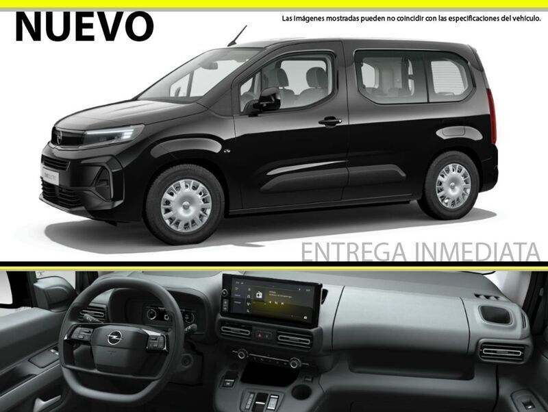 Negro Nuevo 2025 Opel Combo S Monovolumen | 28.500 € (Caro) - Imagen 1/4