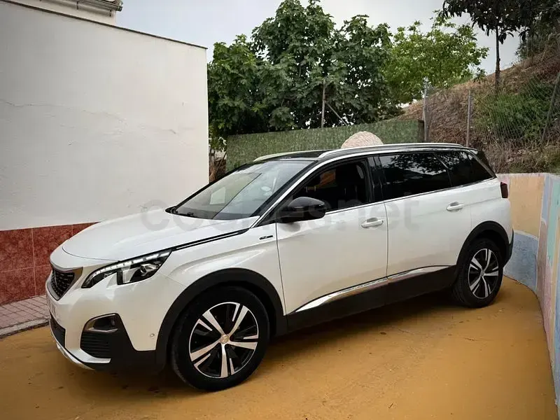 Usado Peugeot 5008 GT-line 150 CV (110 kW) 2017 Blanco SUV