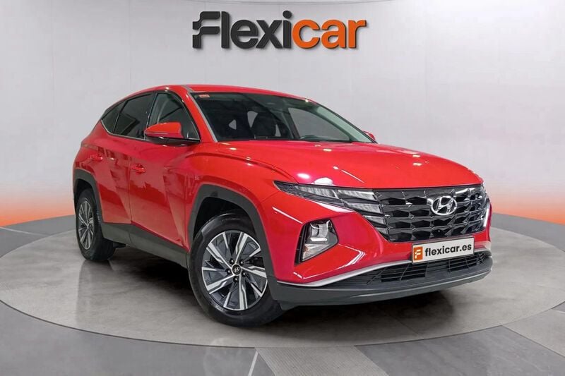 Rojo Usado 2021 Hyundai Tucson SUV | 18.190 € (Buen precio) - Imagen 1/4