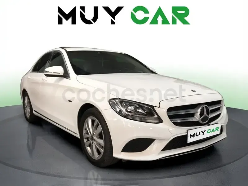 Usado Mercedes C300e 320 CV (235 kW) 2021 Blanco Berlina