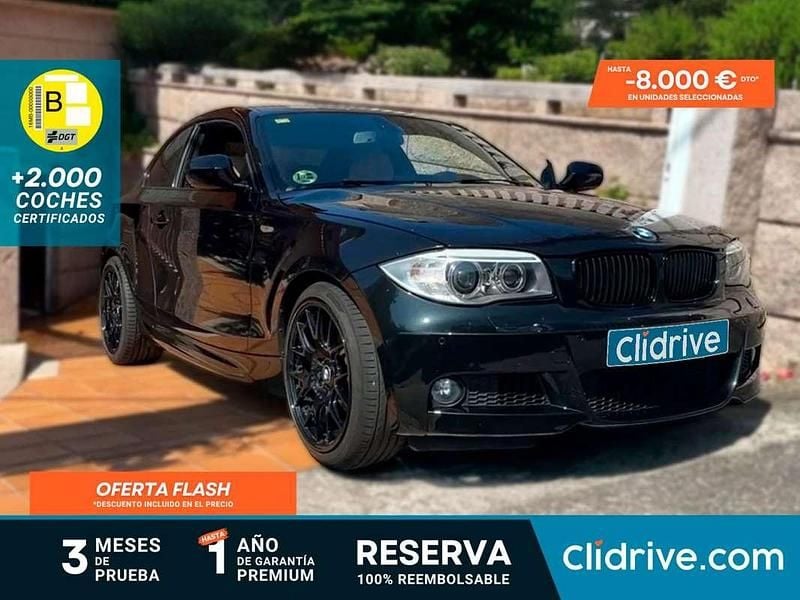 Negro Usado 2011 BMW 120 Coupé Coupe | 17.690 € - Imagen 1/3