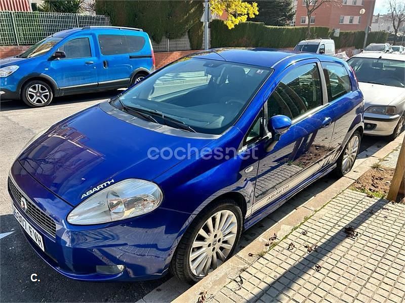 Azul Usado 2007 Fiat Grande Punto Sport Utilitario | 3500 € (Precio justo) - Imagen 1/4