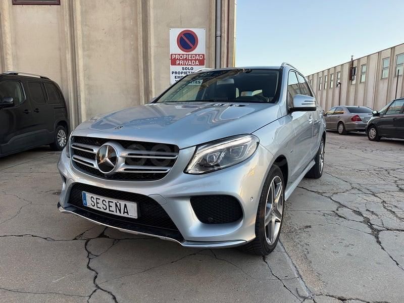 Usado Mercedes GLE500 449 CV (330 kW) 2018 Gris / plata SUV