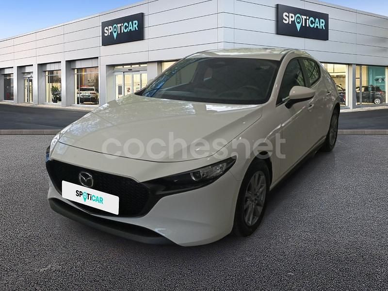Usado Mazda 3 Prime-Line 140 CV (102 kW) 2024 Blanco Berlina