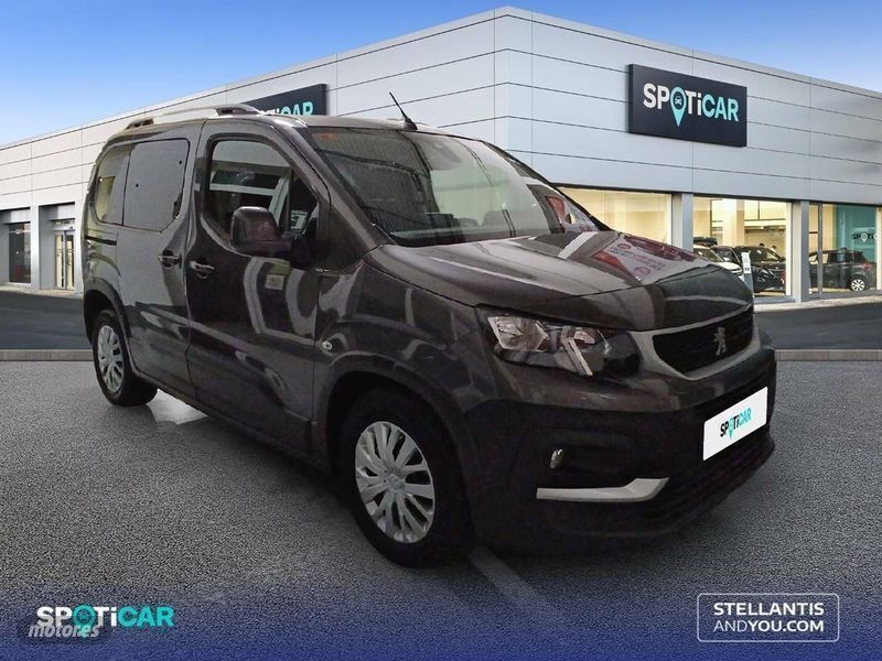 Usado Peugeot Rifter Active 100 CV (73 kW) 2018 Gris Monovolumen