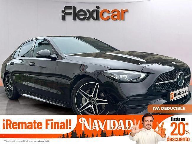 Negro Usado 2022 Mercedes C220 Berlina | 38.490 € (Precio justo) - Imagen 1/4