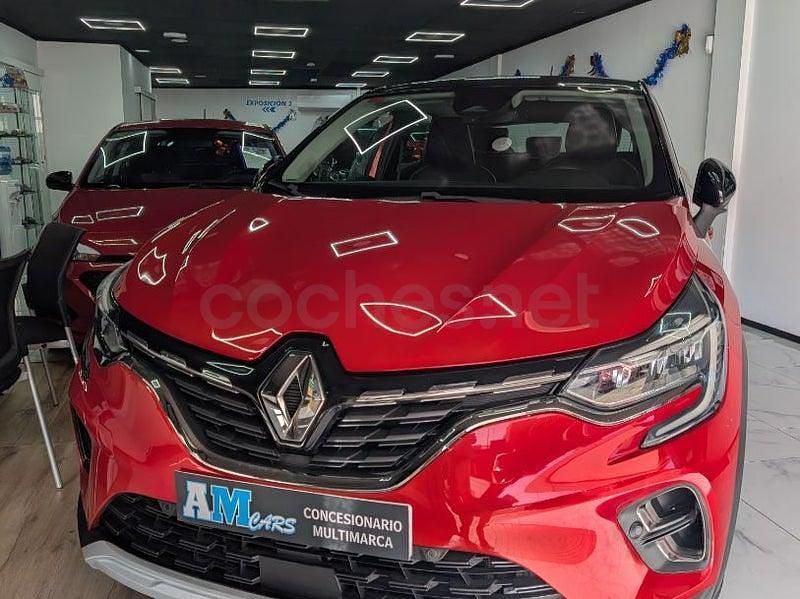 Usado Renault Captur Intens 131 CV (96 kW) 2021 Granate SUV