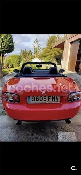 Rojo Usado 2007 Mazda MX5 Active Descapotable | 10.500 € (Precio justo) - Imagen 1/4