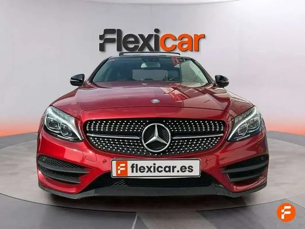 Usado Mercedes C220 170 CV (125 kW) 2017 Rojo Berlina