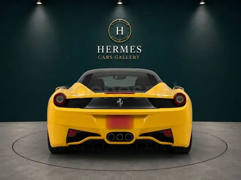 Usado Ferrari 458 570 CV (419 kW) 2011 Amarillo Coupe