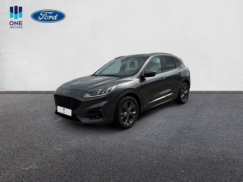 Gris Usado 2021 Ford Kuga ST-Line SUV | 20.900 € (Un poco caro) - Imagen 1/4