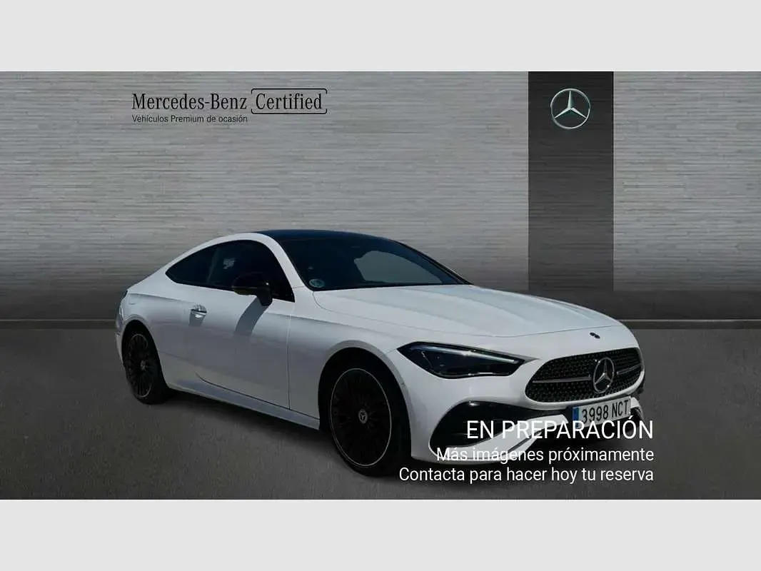 Usado Mercedes CLE220 197 CV (144 kW) 2025 Blanco Coupe