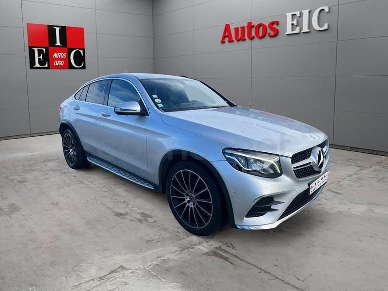 Usado Mercedes GLC250 204 CV (150 kW) 2018 Gris / plata Coupe