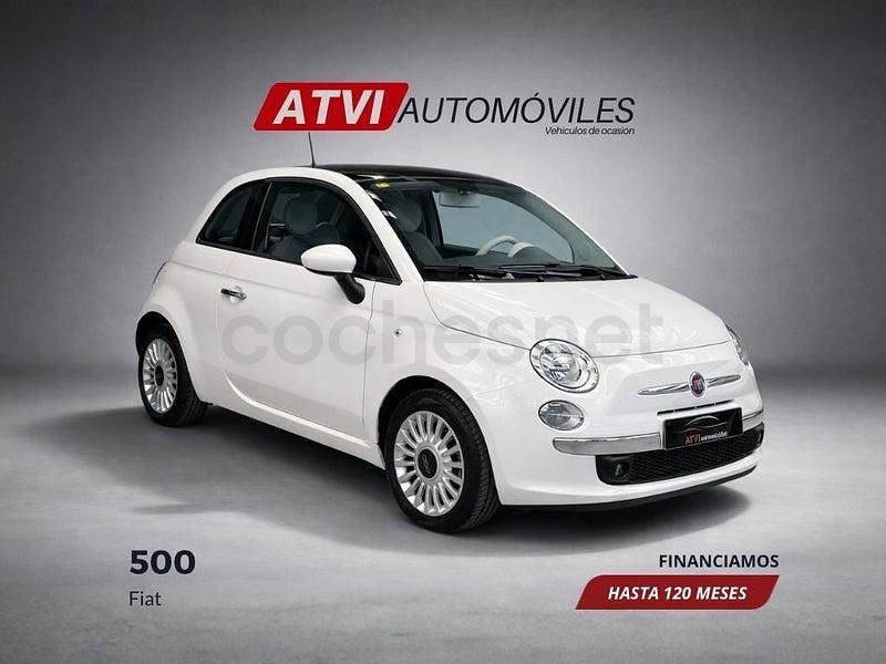 Usado Fiat 500 Lounge 69 CV (50 kW) 2014 Blanco Berlina