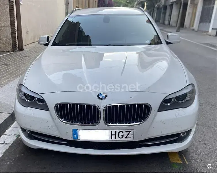 Usado BMW 520 177 CV (130 kW) 2011 Blanco Familiar