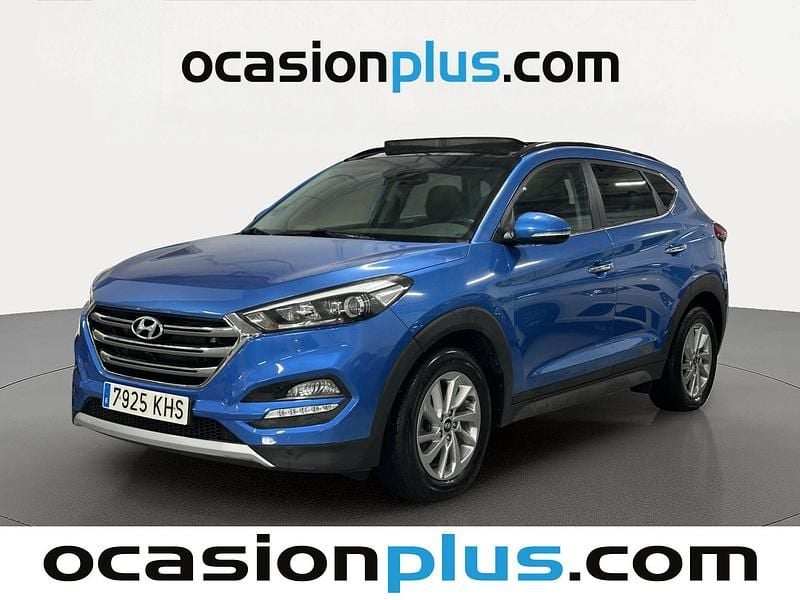 Usado Hyundai Tucson 141 CV (103 kW) 2018 Azul SUV