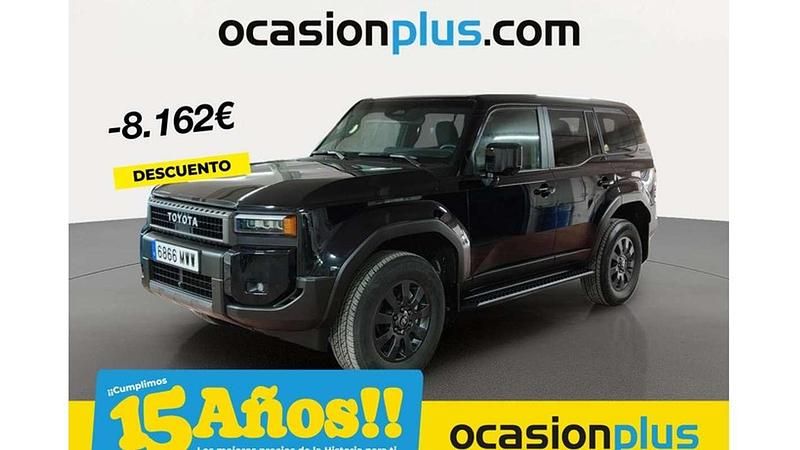Usado Toyota Land Cruiser 207 CV (152 kW) 2024 Negro SUV
