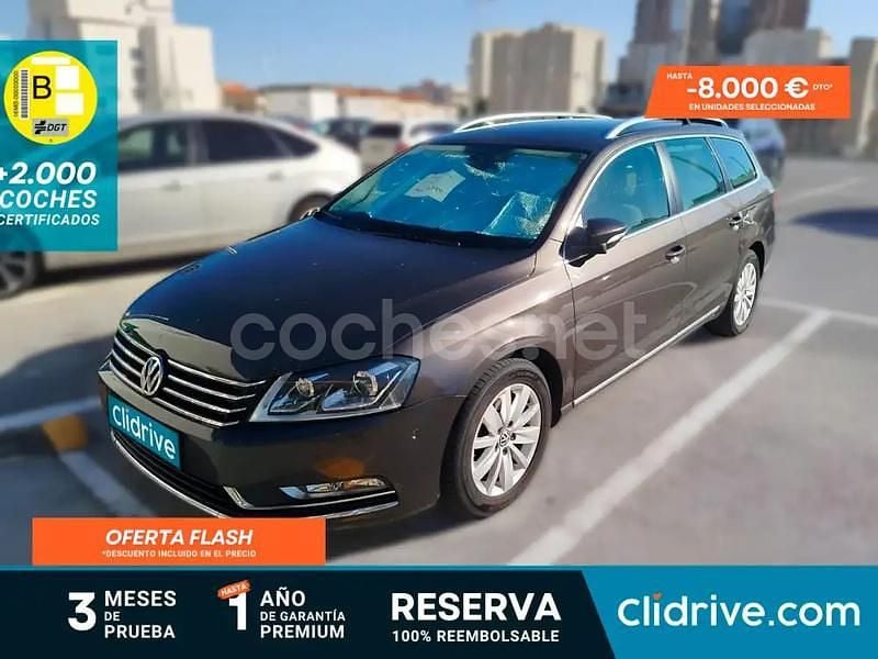 Marrón Usado 2013 VW Passat Advance Familiar | 7990 € (Precio justo) - Imagen 1/3