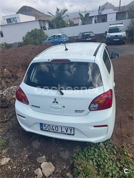 Usado Mitsubishi Space Star Motion 80 CV (58 kW) 2019 Blanco Utilitario